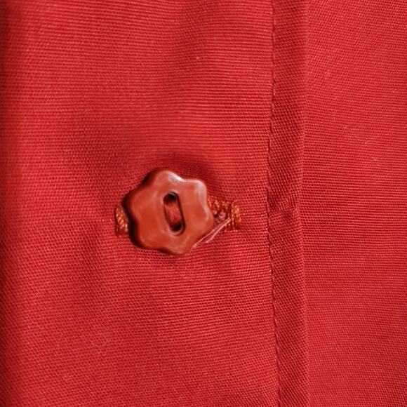 Vintage Weather Tamer toddler hooded fully lined red button front coat size 2T - Picture 4 of 12